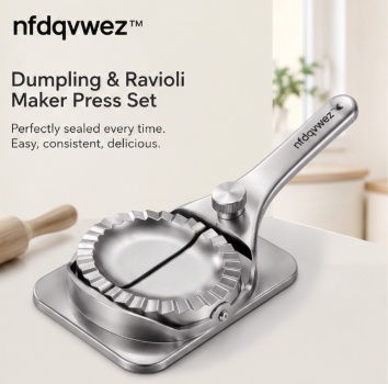 nfdqvwez™ Adjustable Dumpling & Ravioli Maker Press Set