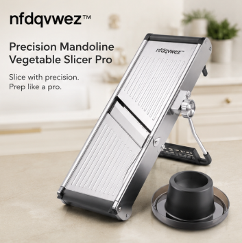 nfdqvwez™ Precision Mandoline Vegetable Slicer Pro